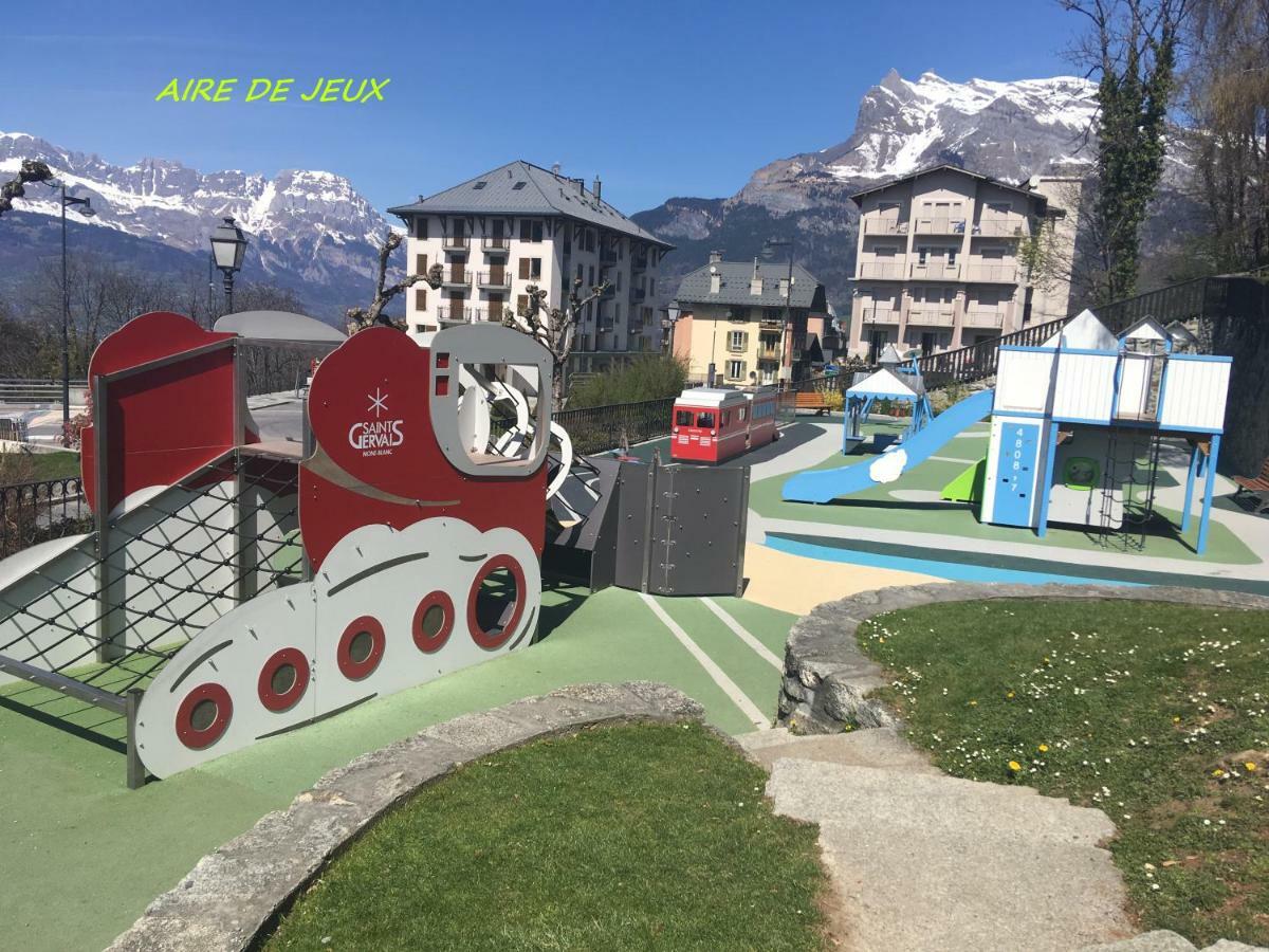 Appartement T2+Cabine Independante Au Depart Des Telecabines Saint-Gervais/Bettex/Mont D'Arbois Saint-Gervais-les-Bains Exterior foto